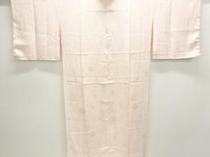 未使用品　桜模様織出し単衣長襦袢